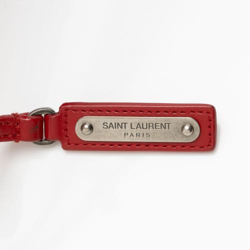 Saint Laurent Matelasse Calfskin Monogram Lou Camera Bag