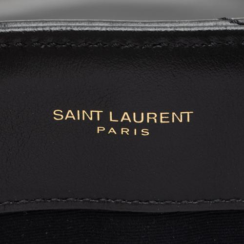 Saint Laurent Matelasse Calfskin Monogram LouLou Chain Medium Shoulder Bag