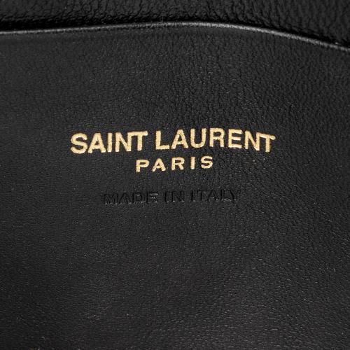 Saint Laurent Matelasse Grain de Poudre Monogram Lou Mini Camera Bag