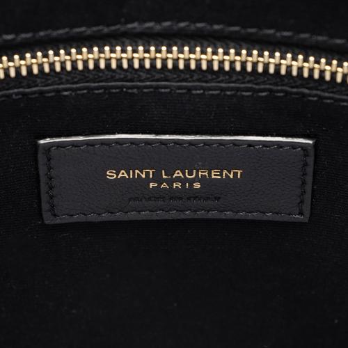 Saint Laurent Matelasse Lambskin Tweed Monogram Joe Backpack
