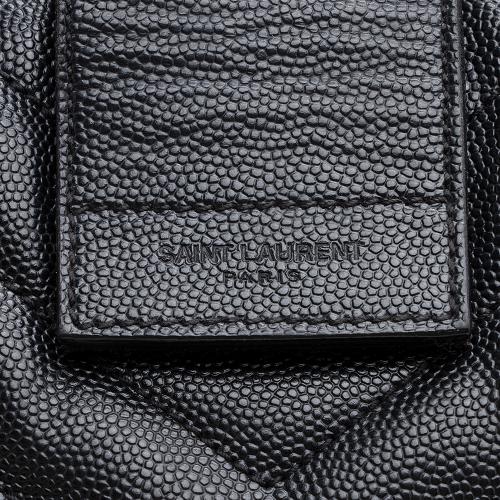 Saint Laurent Matelasse Leather Monogram Chain Bo Cassandre Tote - FINAL SALE