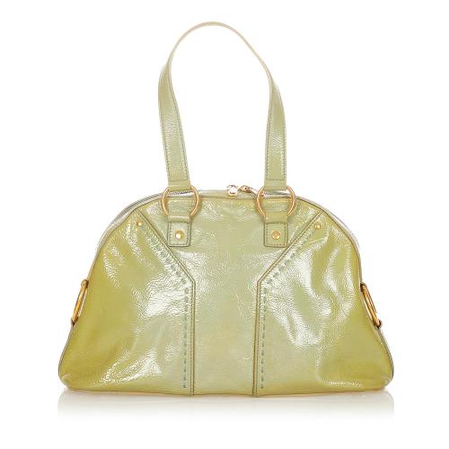 Saint Laurent Muse Patent Leather Handbag
