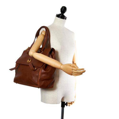 Saint Laurent Muse Two Leather Handbag