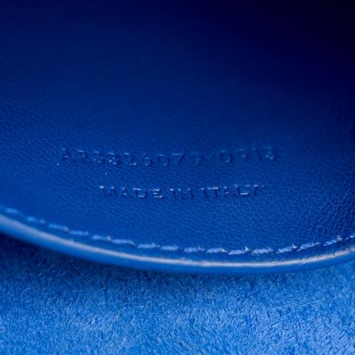 Saint Laurent Patent Leather Grain de Poudre Monogram Kate Clutch