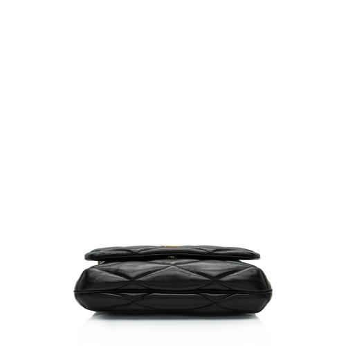 Saint Laurent Le 57 Quilted Lambskin Hobo Bag