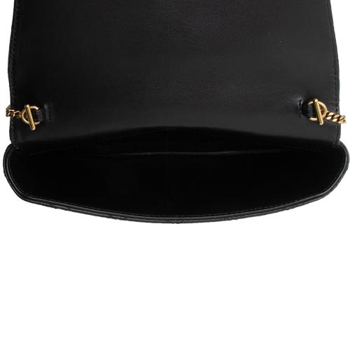Saint Laurent Quilted Leather Gaby Phone Holder Shoulder Bag