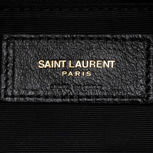 Saint Laurent Quilted Wool Loulou Puffer Shoulder Bag
