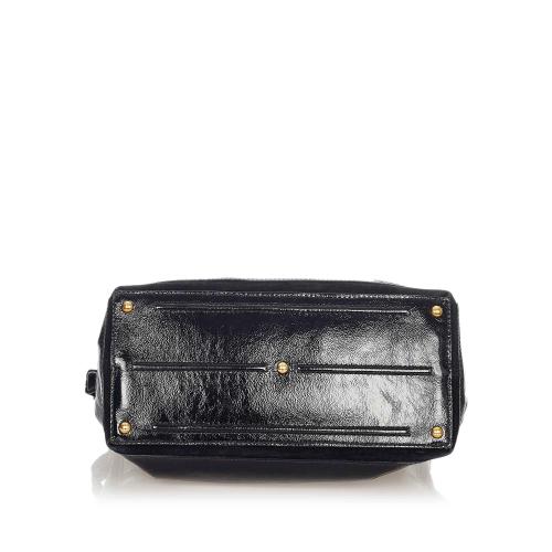 Saint Laurent Sac Muse Patent Leather Handbag