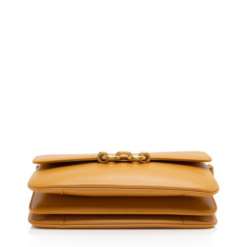 Saint Laurent Smooth Calfskin Le Maillon Shoulder Bag