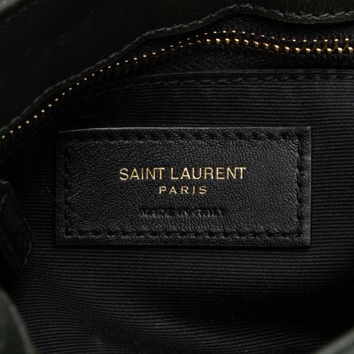 Saint Laurent Suede Monogram LouLou Toy Crossbody