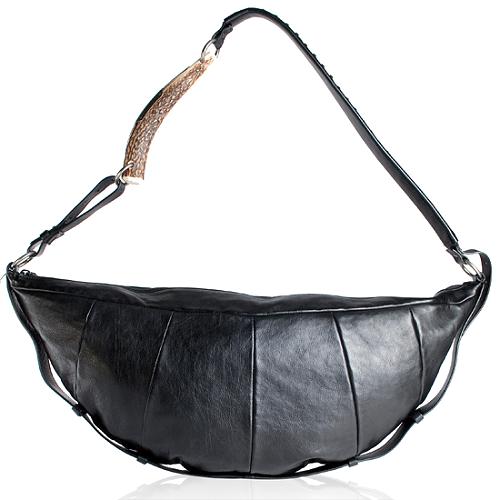 Yves Saint Laurent Mombasa Leather Sling Shoulder Handbag