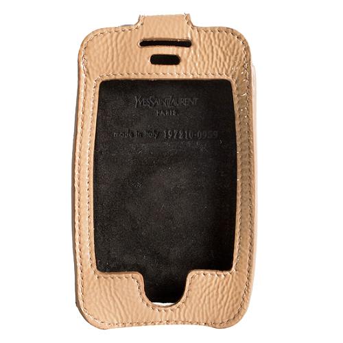 Yves Saint Laurent Patent Leather iPhone Case