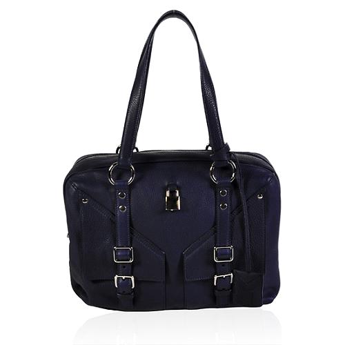 Yves Saint Laurent Pebbled Leather Lover Tote 