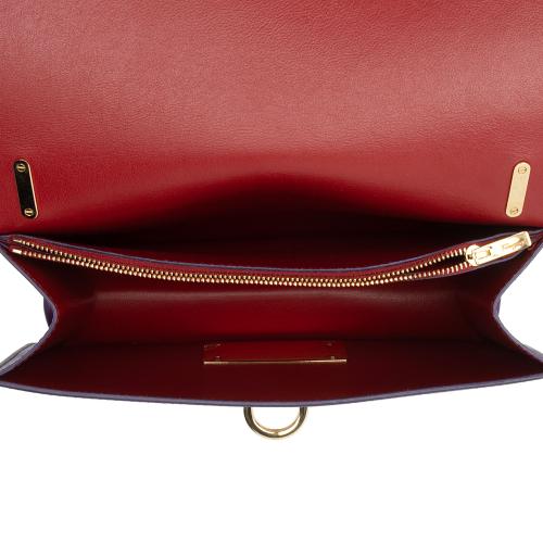 Salvatore Ferragamo Calfskin Aileen Shoulder Bag Salvatore