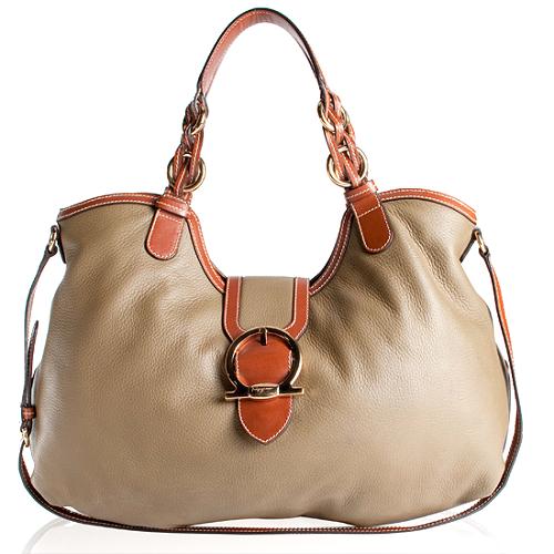 Salvatore Ferragamo Gancio Buckle 'Igea' Hobo Handbag