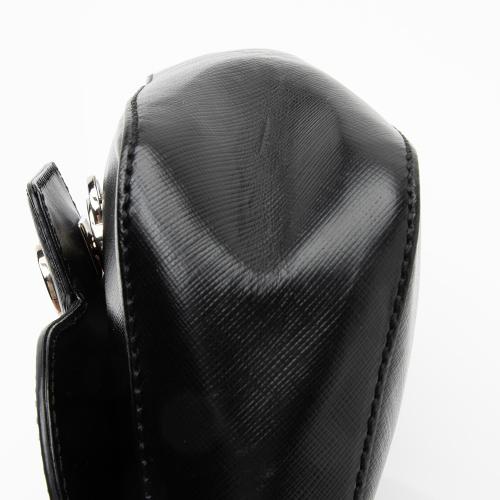 Salvatore Ferragamo Leather Gancini Chain Flap Bag