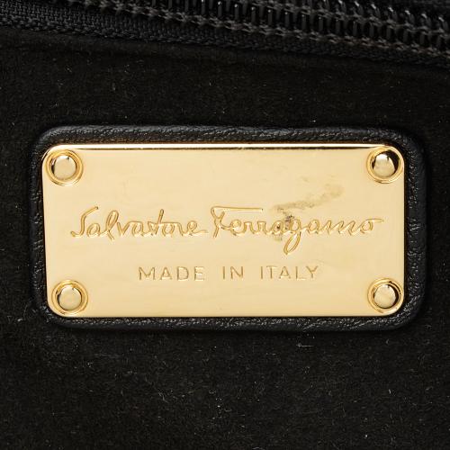 Salvatore Ferragamo Leather Selma Shoulder Bag