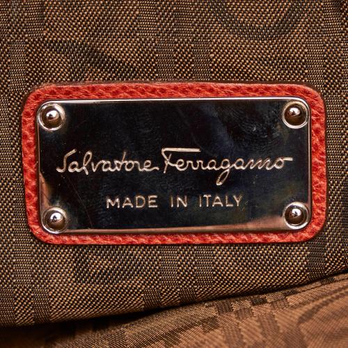 Salvatore Ferragamo Leather Tote Bag