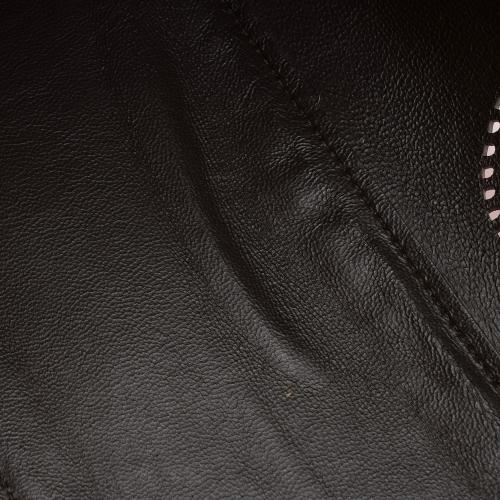 Salvatore Ferragamo Perforated Leather Bonnie Medium Tote