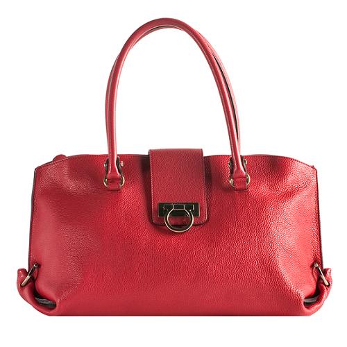 Salvatore Ferragamo Soft Sofia Satchel Handbag