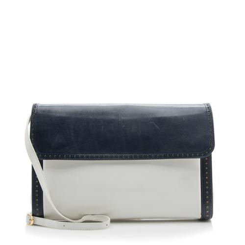 Salvatore Ferragamo Vintage Leather Flap Shoulder Bag