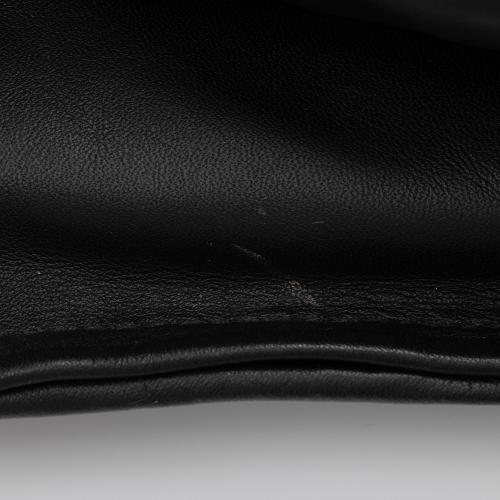 Salvatore Ferragamo Woven Leather Viva Chain Shoulder Bag