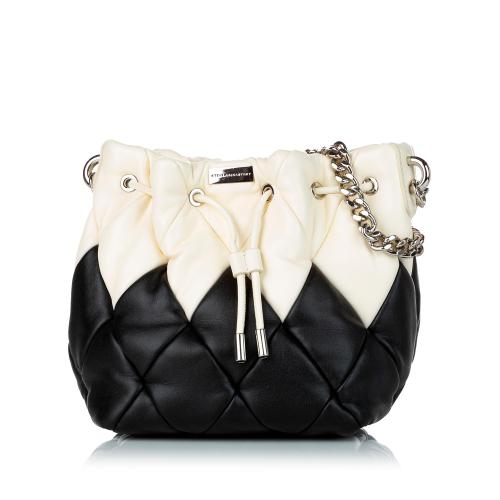 Stella McCartney Quilted Leather Bucket Bag