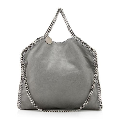 Stella McCartney Shaggy Deer Falabella Fold Over Tote