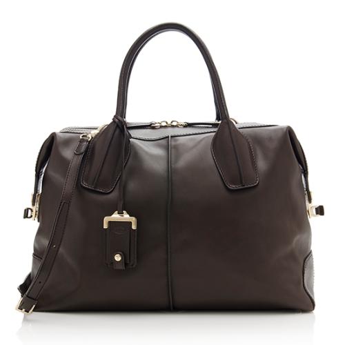 Tods Leather D-Styling Medium Satchel