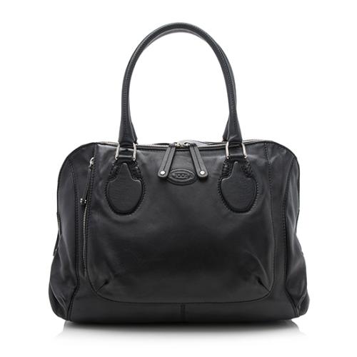 Tods Leather Bauletto Satchel - FINAL SALE