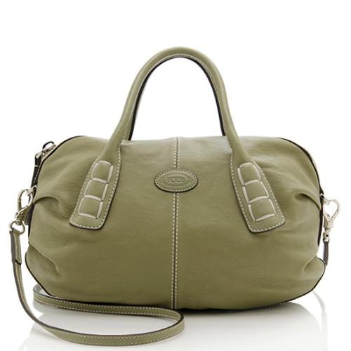 Tods Leather Convertible Satchel