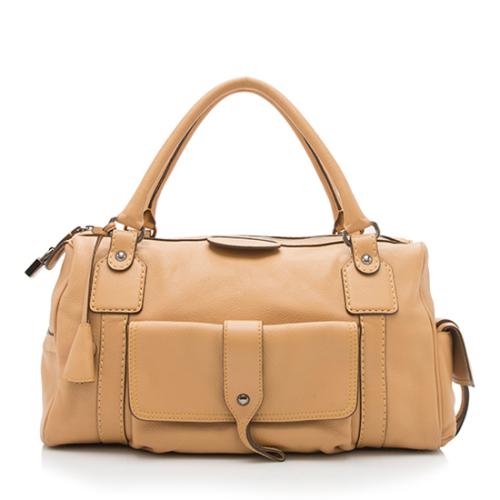 Tods Leather New Bensonville Small Satchel