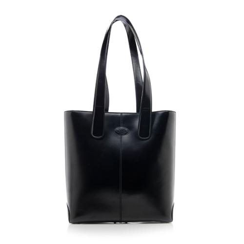 Tods Leather Shopping Tote