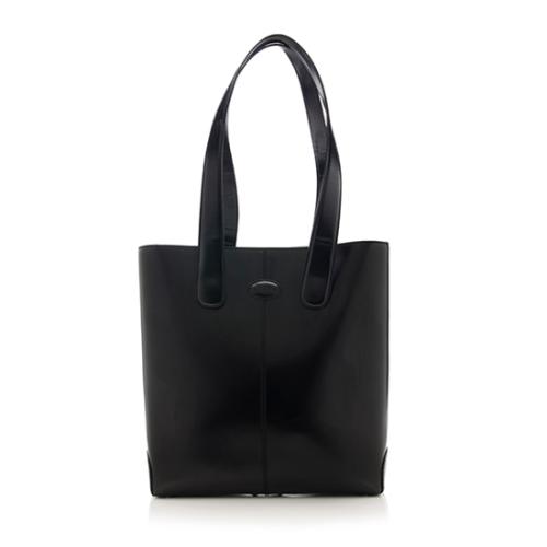 Tods Leather Shopping Tote