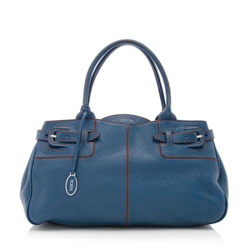 Tods Pebbled Leather Tote 