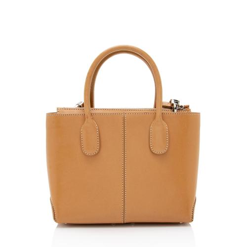 Tods Smooth Calfskin D-Styling Mini Tote