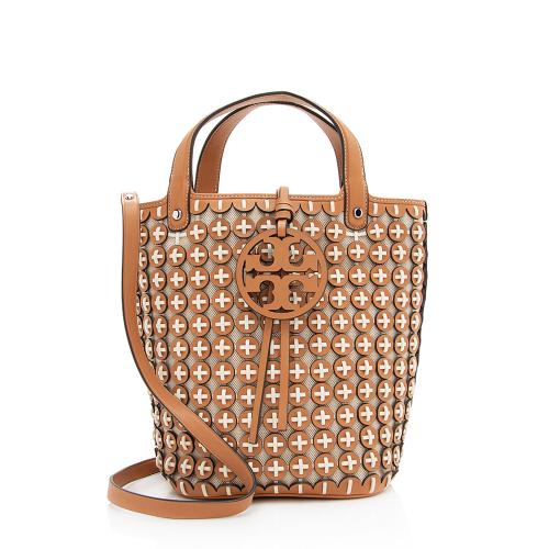 Tory Burch Chainmail Leather Miller Bucket Bag