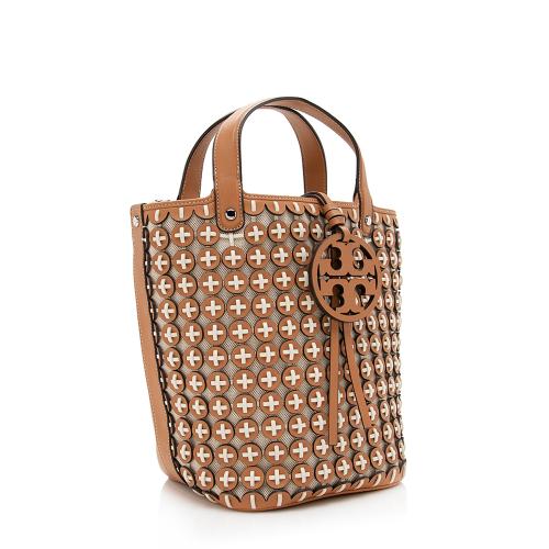 Tory Burch Chainmail Leather Miller Bucket Bag