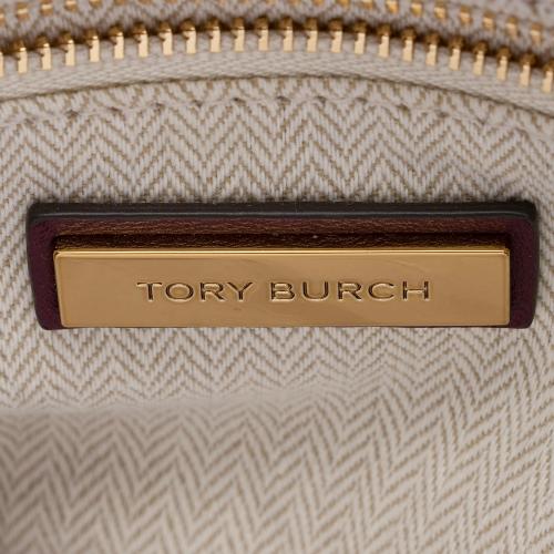 Tory Burch Chevron Leather Kira Large Shoulder Bag