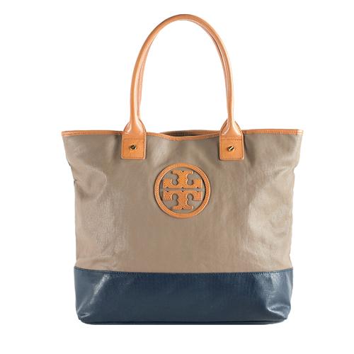 Tory Burch Coated Canvas Jaden Tote