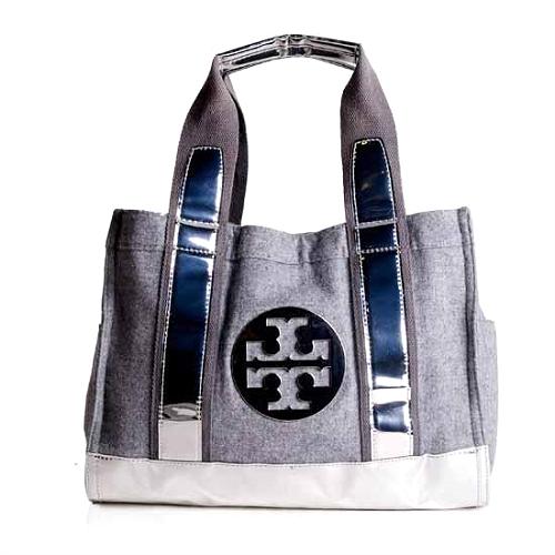 Tory Burch Flannel Tory Tote