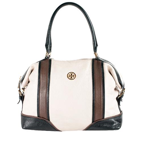 Tory Burch Leather Ally Large Satchel Bag