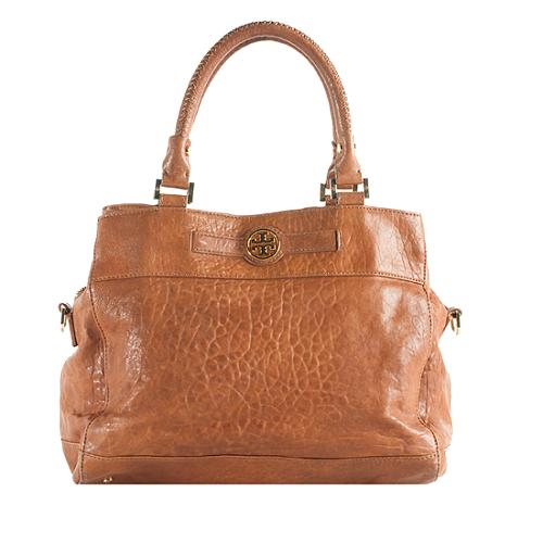 Tory Burch Leather Audra Large Satchel Bag