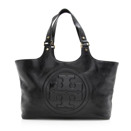 Tory Burch Leather Bombe Tote