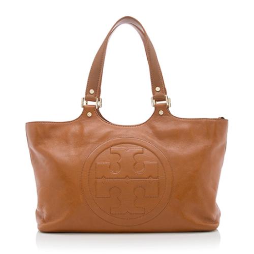 Tory Burch Leather Bombe Tote