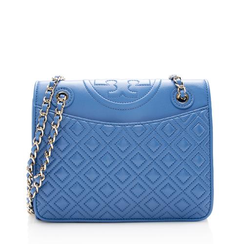 Tory Burch Leather Fleming Medium Shoulder Bag