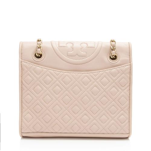 Tory Burch Leather Fleming Medium Shoulder Bag