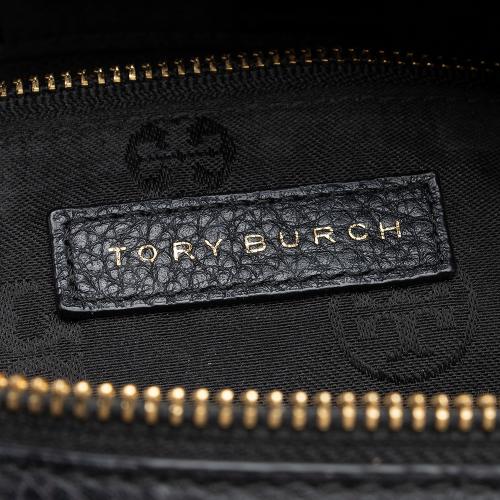Tory Burch Leather Marion Triple Zip Satchel