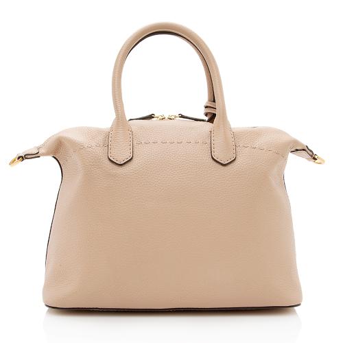 Mcgraw slouchy 2024 leather satchel