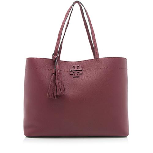 Tory Burch Leather McGraw Tote